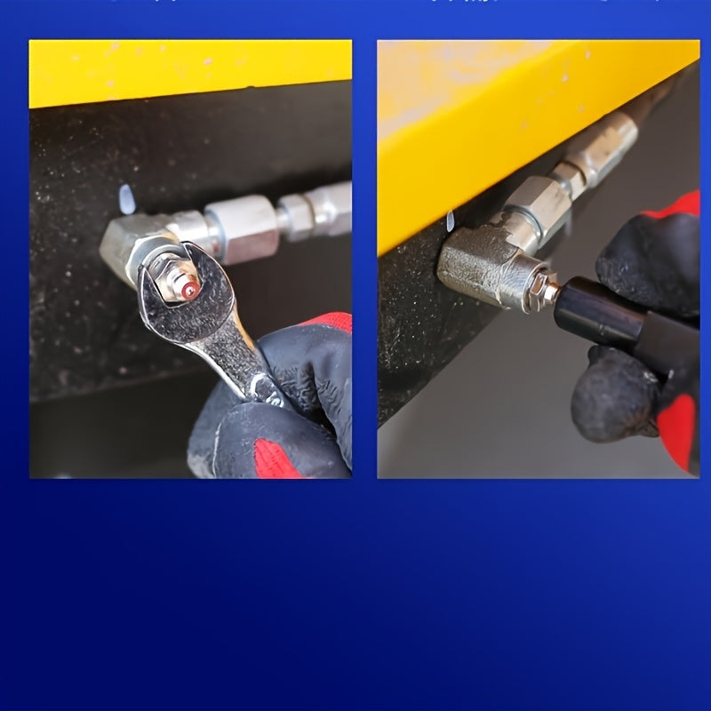 60pcs M6 M8 M10 Straight Elbow Grease Nozzles Pump Fittings