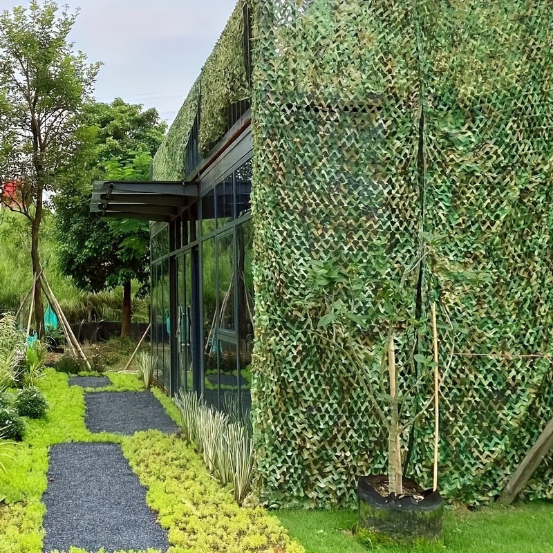 Nylon Camouflage Netting for Outdoor Landscaping Privacy and Concealment
