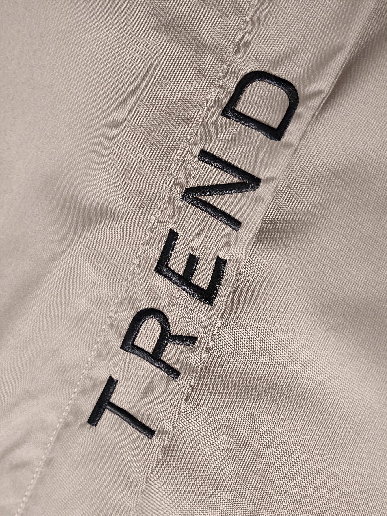 Men's All-Season Hooded Polyester Sports Jacket with Embroidered Details