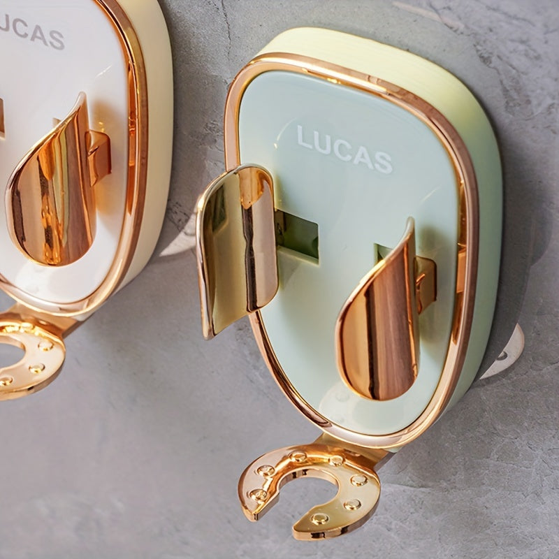 Wall-Mounted Electric Toothbrush Holder Punch-Free Bathroom Organizer