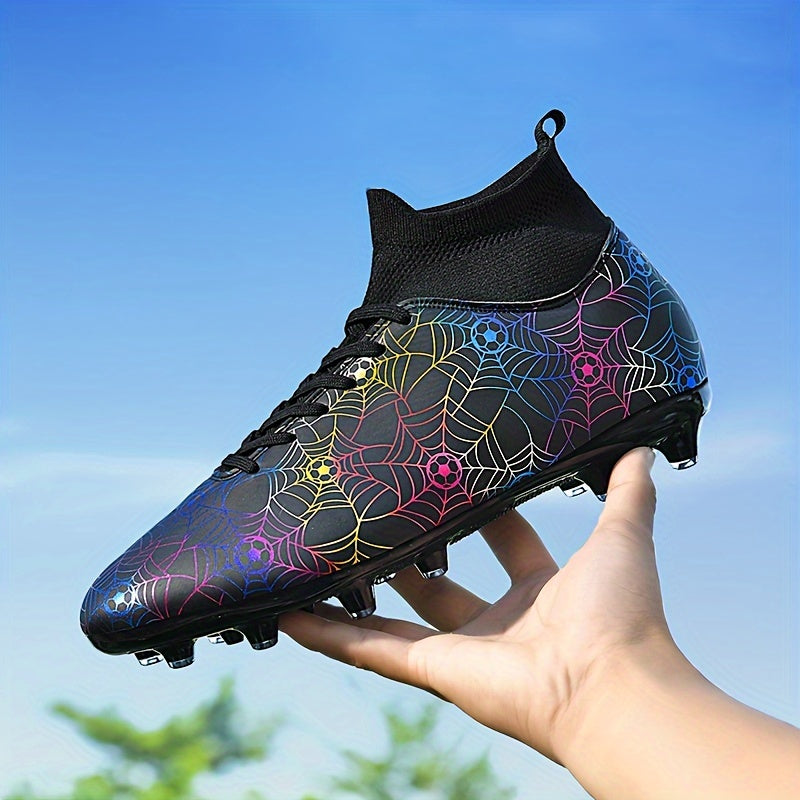 Soccer Cleats Men Women Non-slip Cushioned Versatile Fit All-Season Sports Footwear
