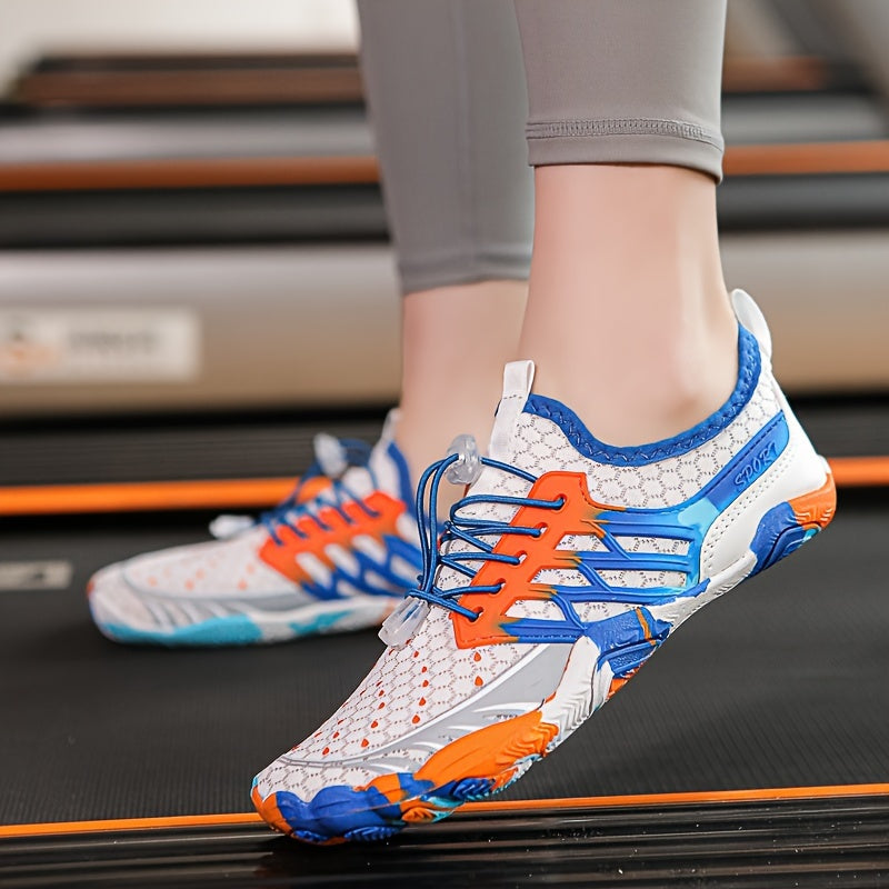 Unisex Water Shoes Quick-Dry Mesh Anti-Slip Rubber Sole for Beach and Water Activities