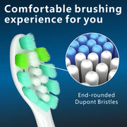 8/12/16 Pcs Replacement Toothbrush Heads for Electric Oral Care Deep Cleaning