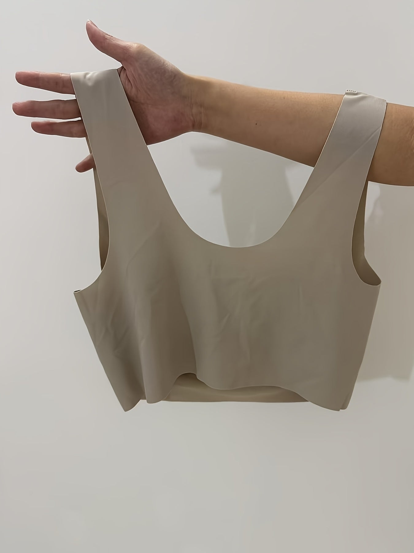 Plus Size Wireless Lace Push-Up Bra with Non-Removable Pads for Support and Comfort