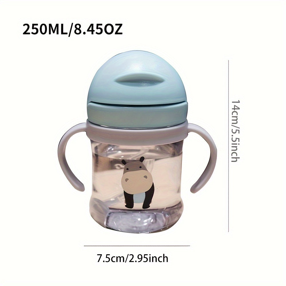 Kids' Educational Drinking Cup for Hydration, Straw, Suitable for Birthdays and Holidays