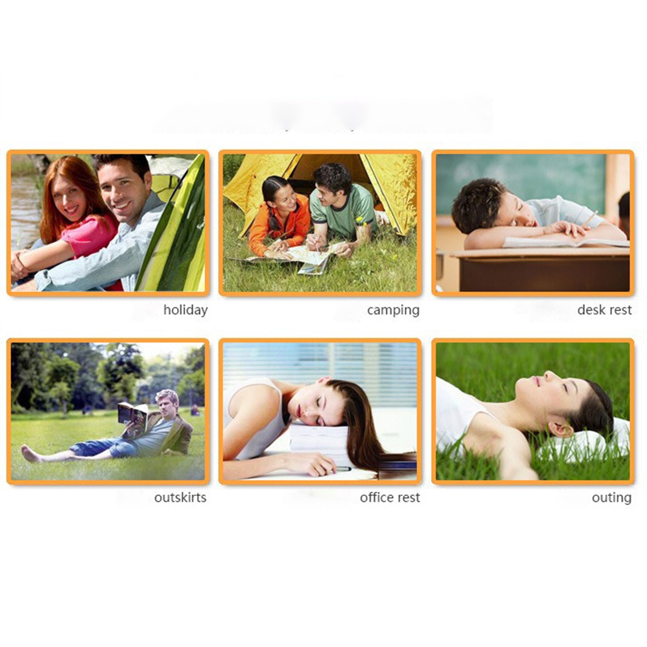 Inflatable Pillow for Camping and Travel Lightweight Compact Support