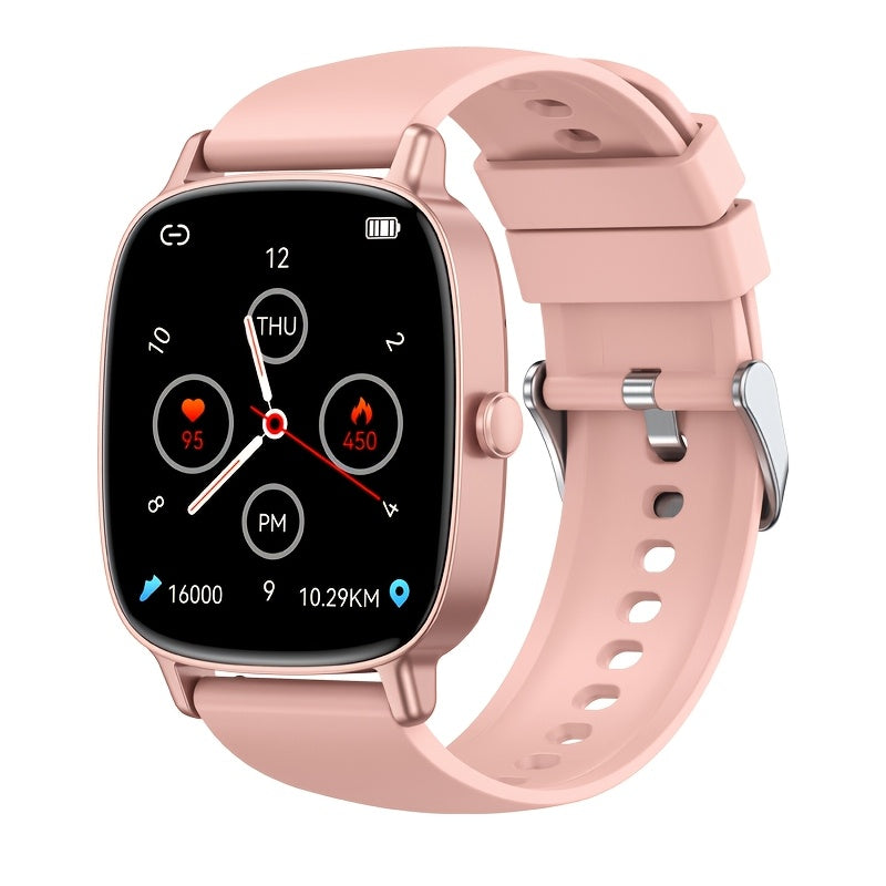 Unisex Smartwatch with 4.7cm TFT Display Fitness Sleep Tracker Sedentary Alert Wireless Calling Multi-Sport Compatibility