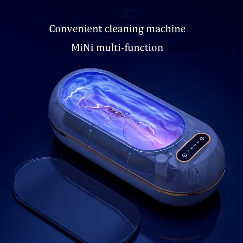 Rechargeable Deep Cleaning Machine for Jewelry Glasses Watches with 3 Modes