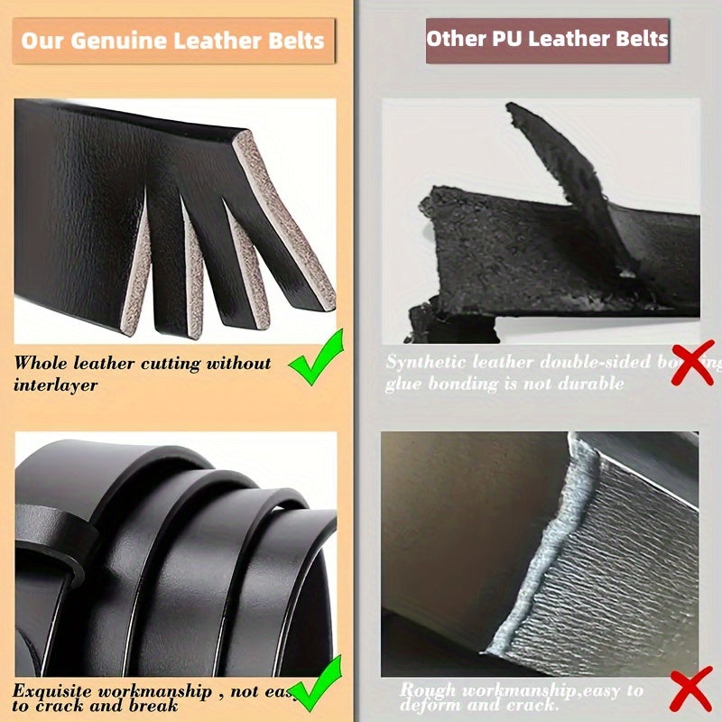 Women's Cowhide Leather Belt Knotted Girdle Corset for Dress Accessories