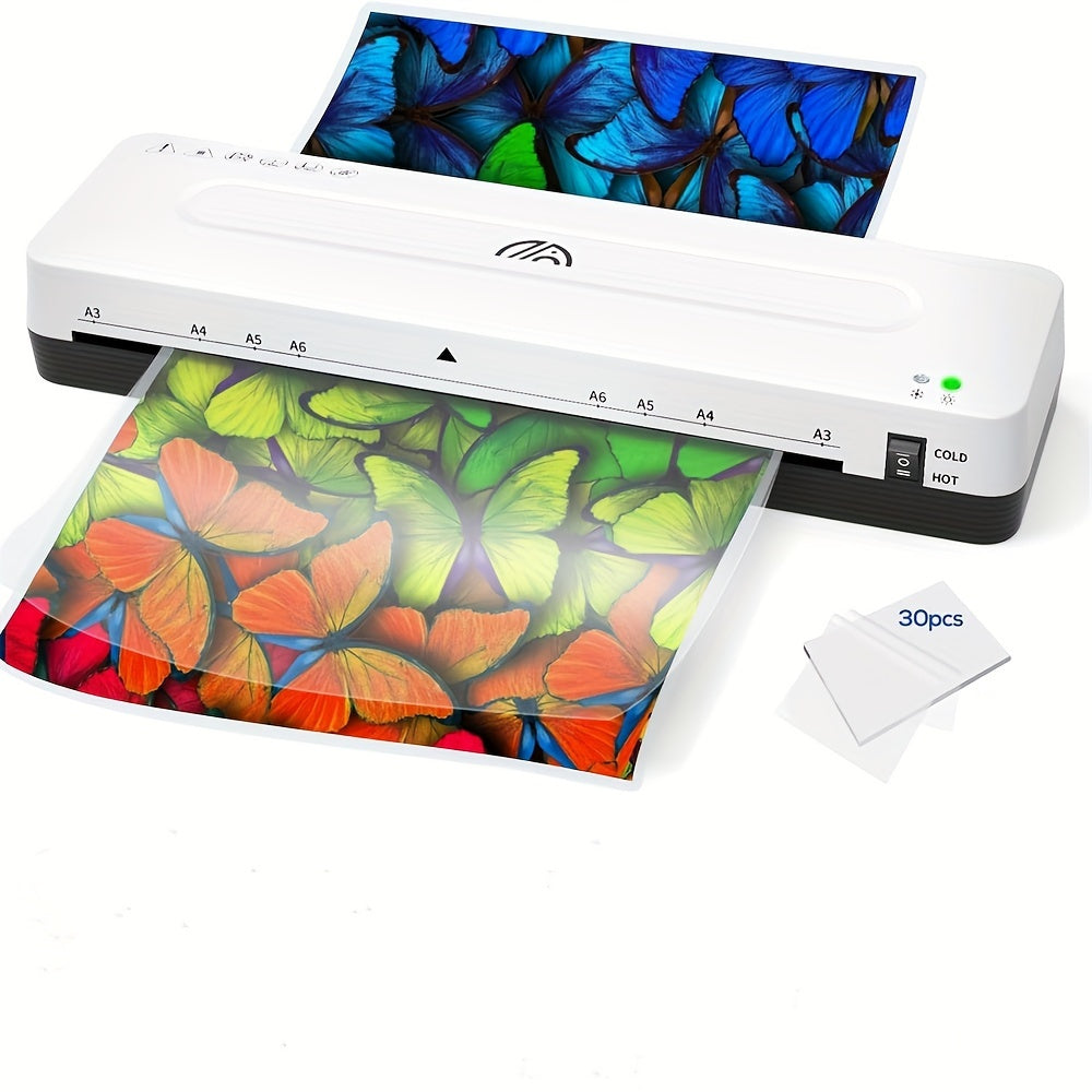 A3 Laminator Machine Hot Cold 30 Sheets A3 A4 A5 Office School Home Use