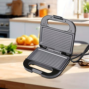 Double-Sided Electric Pancake Maker Non-Stick Grill Plates Ergonomic Handle