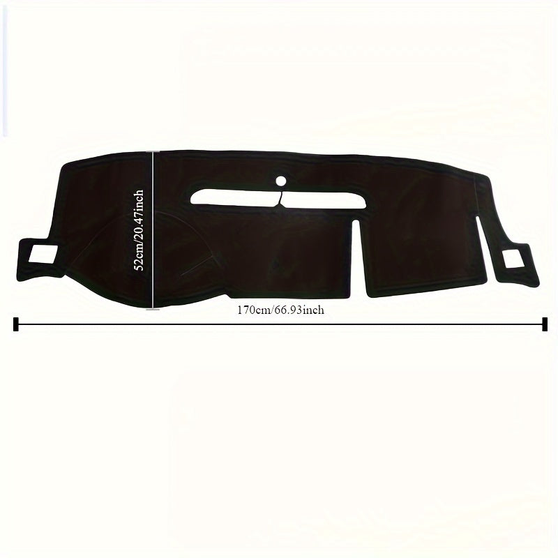 Center Console Dash Mat Protector Sunshield Cover for Chevy GMC SUV