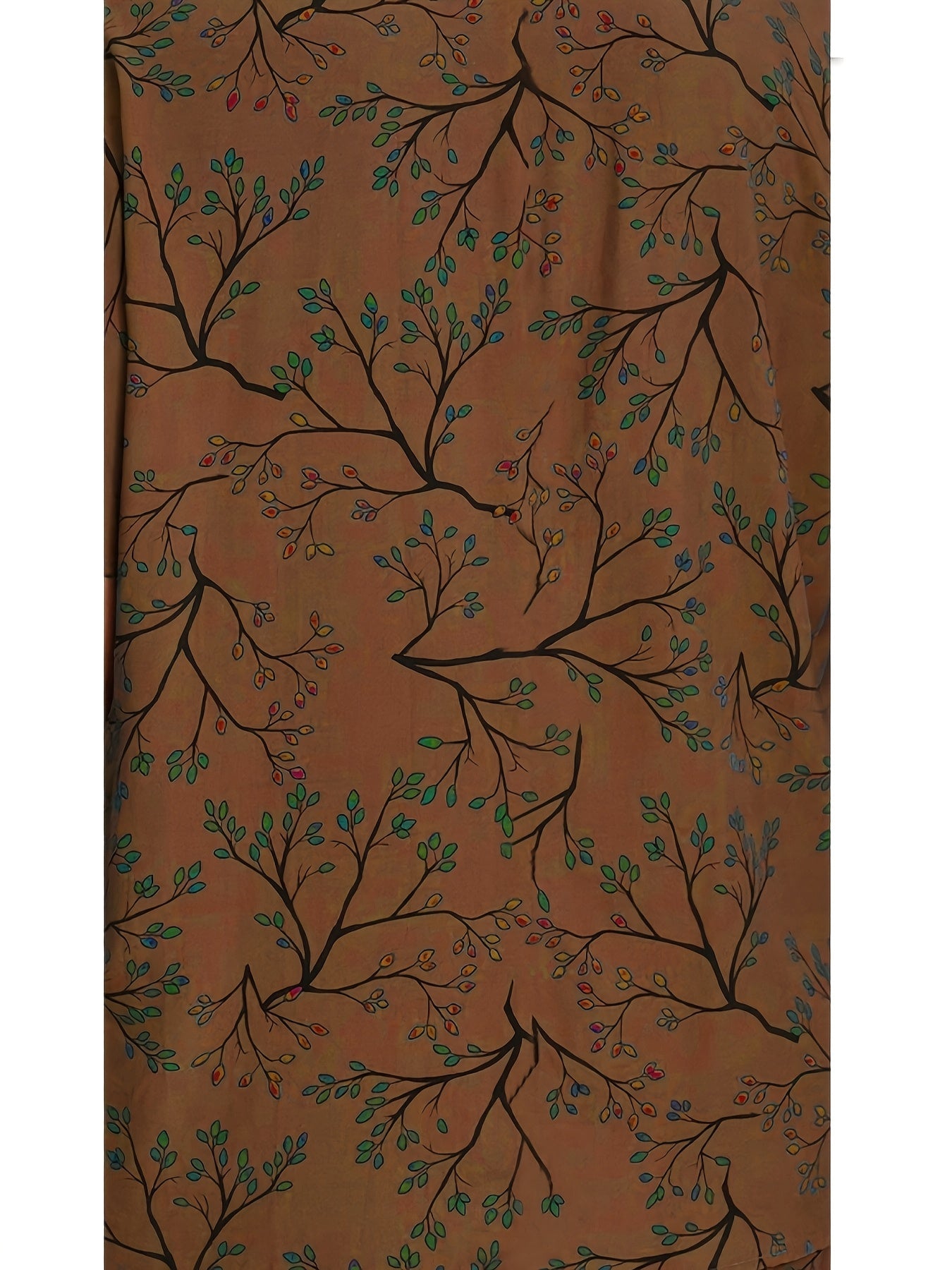 Plus Size Floral Print Shorts and Top Pajama Set Lightweight Polyester