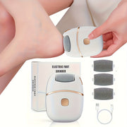 Rechargeable Electric Foot Grinder with Ergonomic Design for Polishing Faux Leather