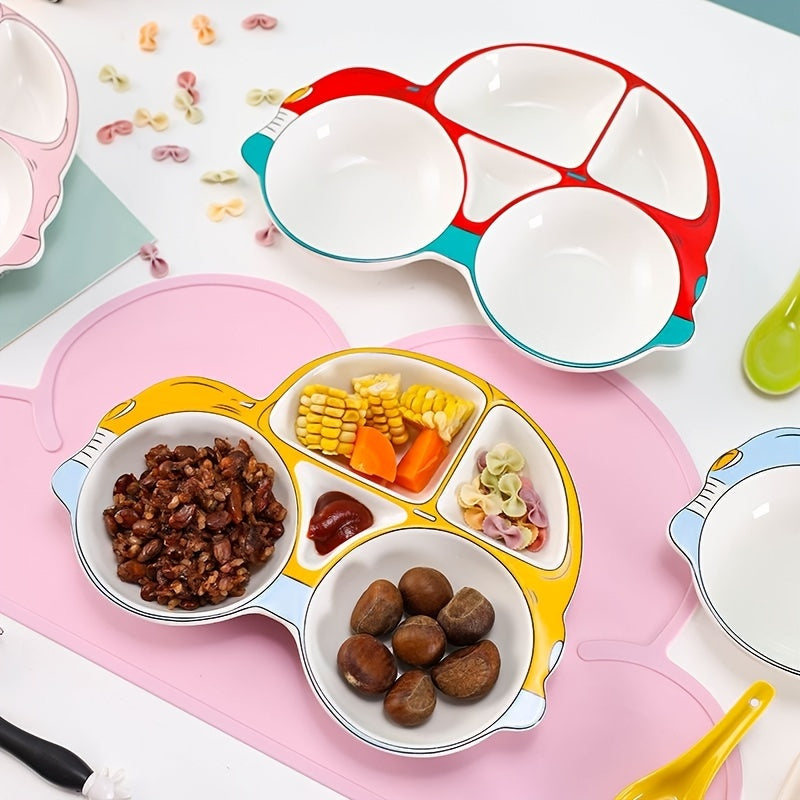 Kids Silicone Table Mats Non-Slip Reusable Food Mats for Children and Toddlers