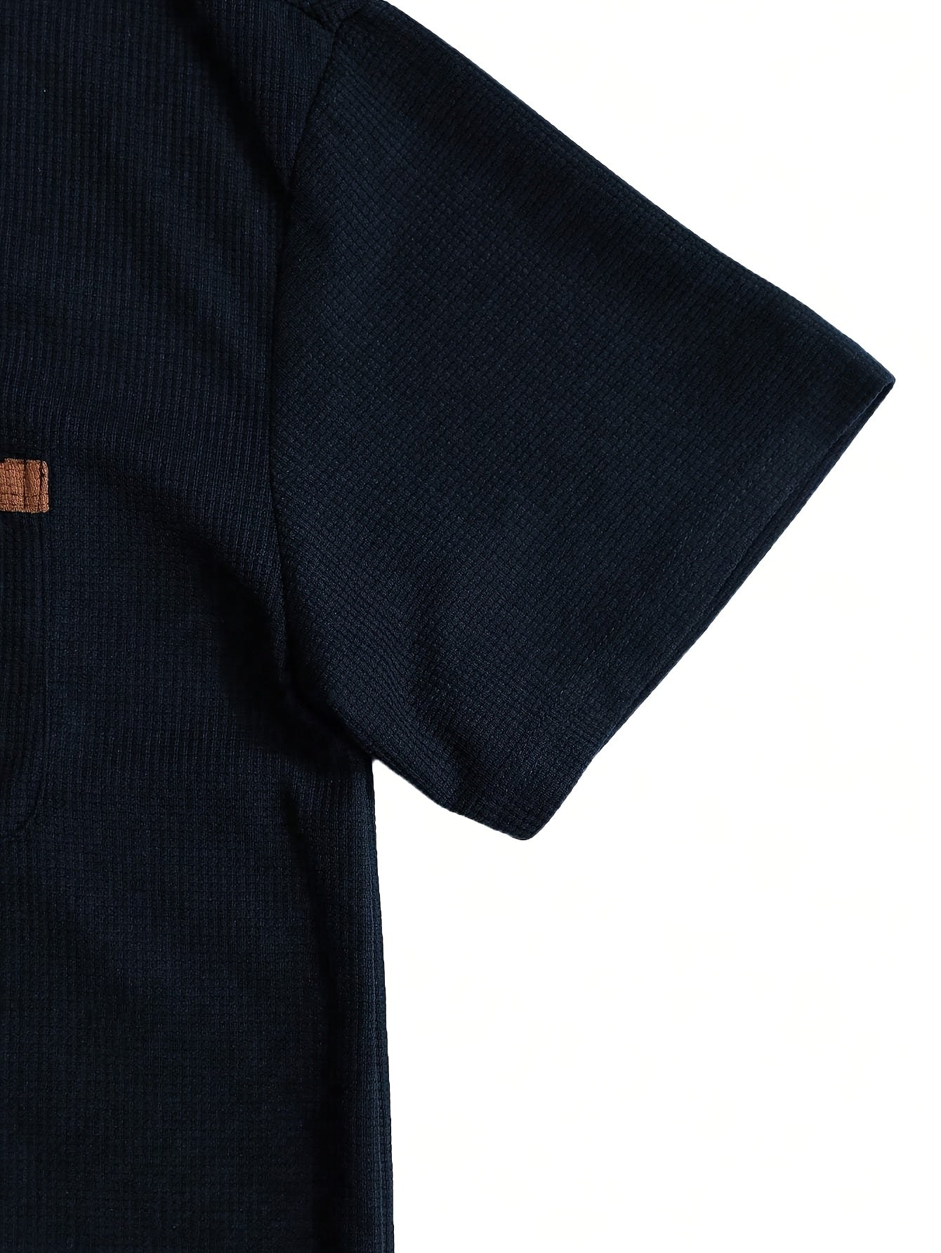 Men's Solid Color Casual T-Shirt Short Sleeve Crew Neck Polyester for Spring Summer Fall