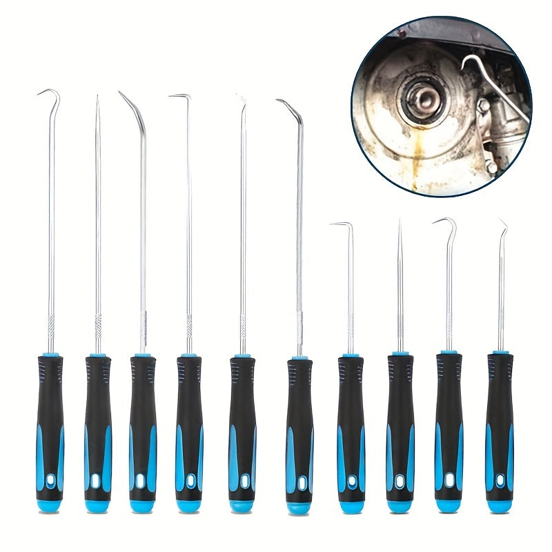 4/6/10 ta Avtomobil uchun Moy Seal Qulflari - Avtomobil Moy Seal O-Ring Seal Gasket Tanlash Mini Aniqlik Qulflari Professional Mexaniklar va Olib Tashuvchilar uchun