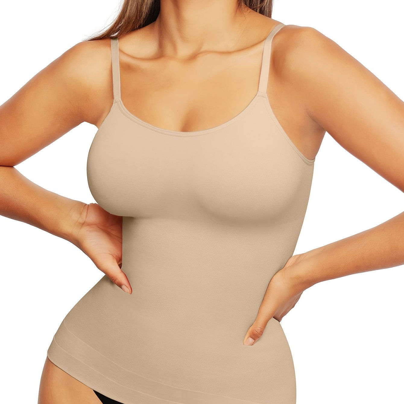 Women’s Breathable Seamless Sports Tank Top Sleeveless Stretchy Polyamide Elastane