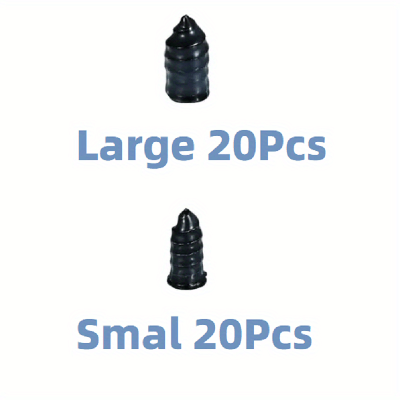 Универсальный набор для ремонта шин, резиновые гвозди, винты для автомобиля, мотоцикла, велосипеда