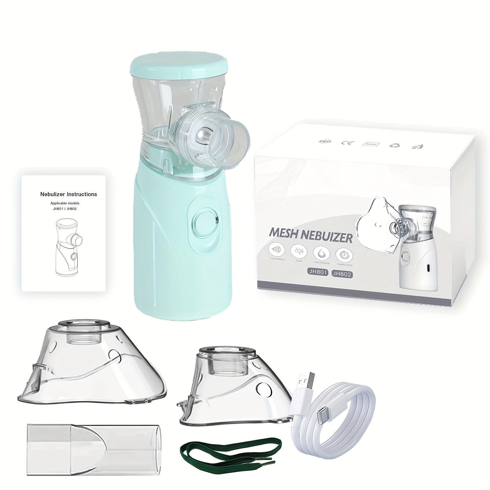 Portable Handheld Humidifier with Deep Cleansing and Moisturizing USB Rechargeable 400mAh