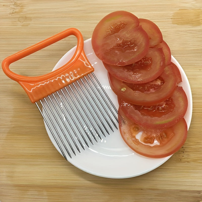 Stainless Steel Onion Holder Slicer and Meat Tenderizer Needle Kitchen Tool Multipack