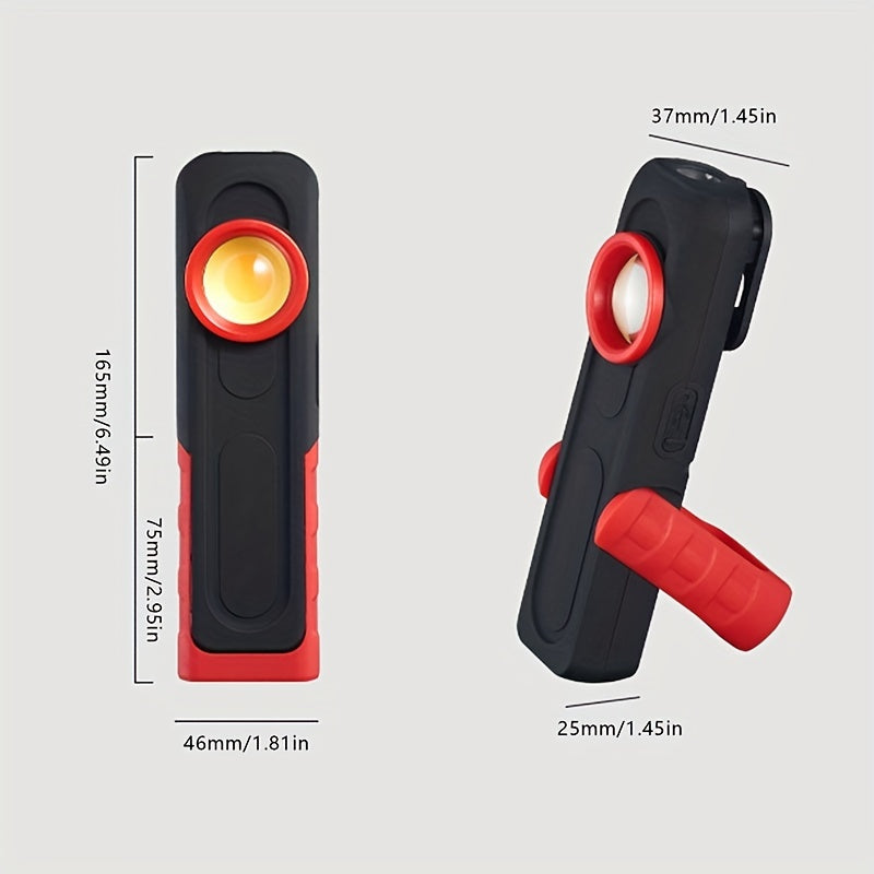 Auto Repair LED Inspection Light with USB Flashlight for Car Detailing