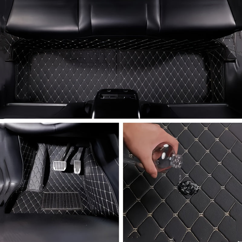 Rangli PU charm qoʻltiq avtomobil podoshonlari Changan CS15 2021 suv o'tkazmaydigan, sirpanishga qarshi