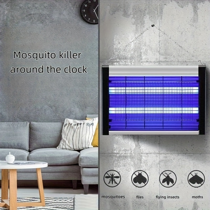 Indoor Modern LED Mosquito Killer Lamp Wall Mount Silent Insect Trap