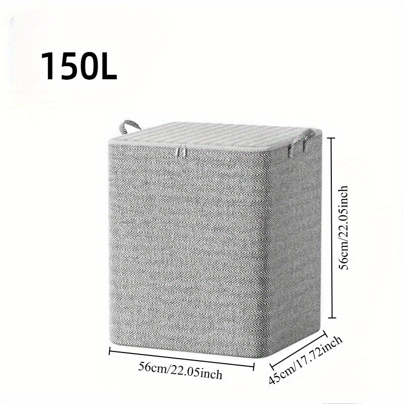 Square Shaped Quilt Storage Bag Large Capacity Moistureproof Mildewproof Home Organizer