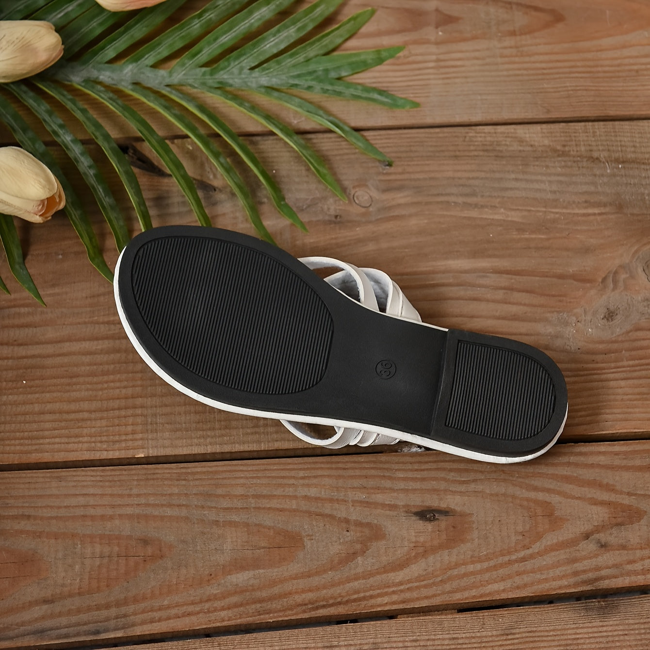 Women's Flat Shoes with Split Toes for Casual Wear Black Size 7