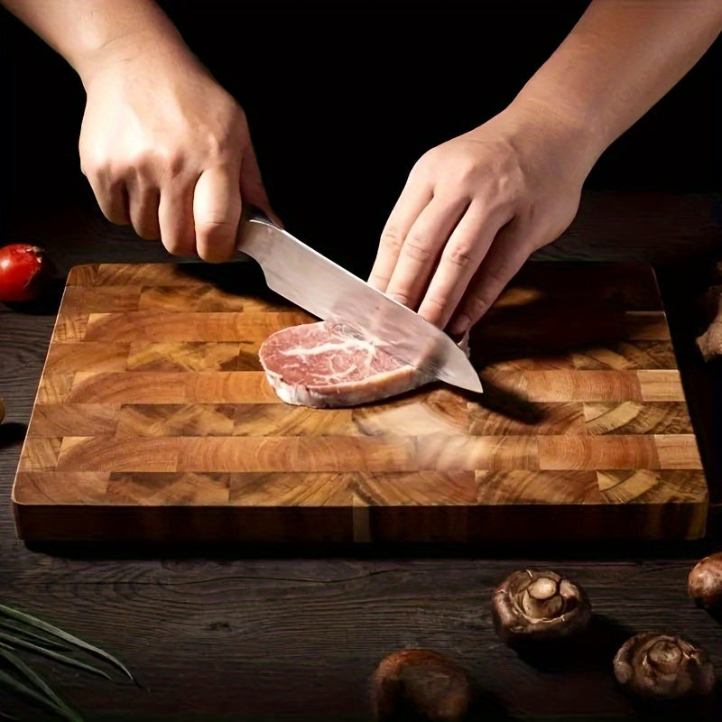 Acacia Wooden Cutting Board for Chopping Serving Cheese Meat Bread Vegetables