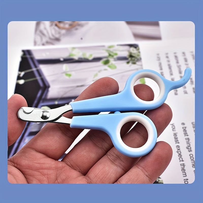 Pet Nail Clippers for Cats and Small Dogs Stainless Steel No Battery