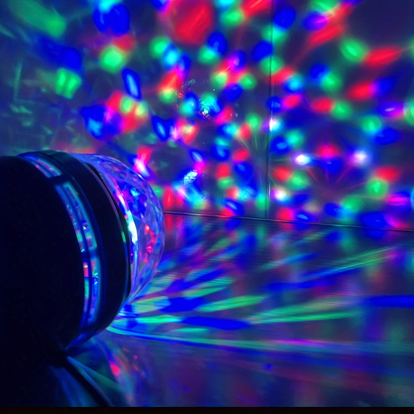 LED Galaxy Projector Lamp with Rotating Magic Ball Light for Bedroom and Party USB Powered Modern Design