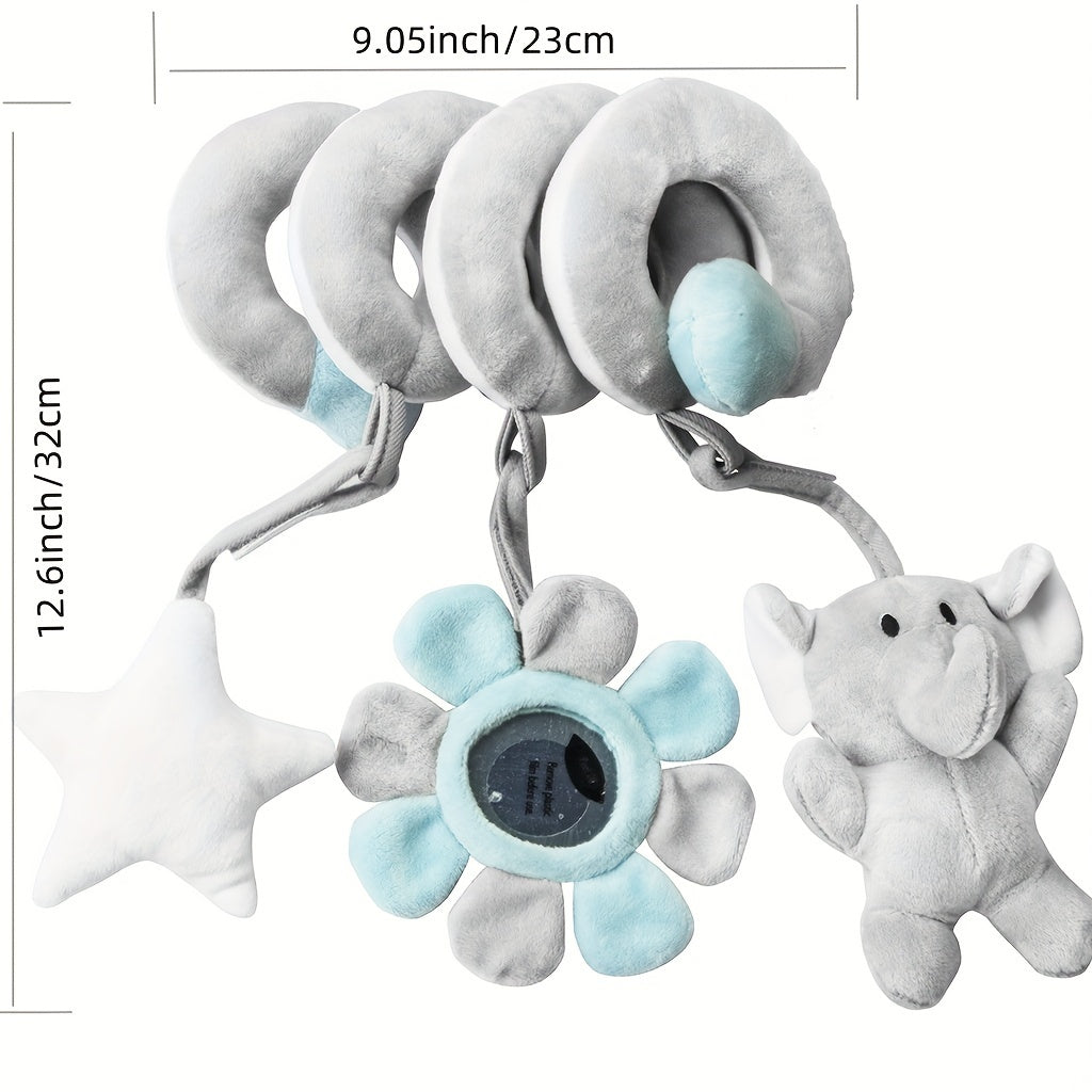 Baby Toy for Newborns and Toddlers Musical Hanging Spiral Rattle Crib Stroller