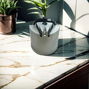 Electric Knife Sharpener with Suction Cup Base USB Rechargeable Compact Kitchen Gadget