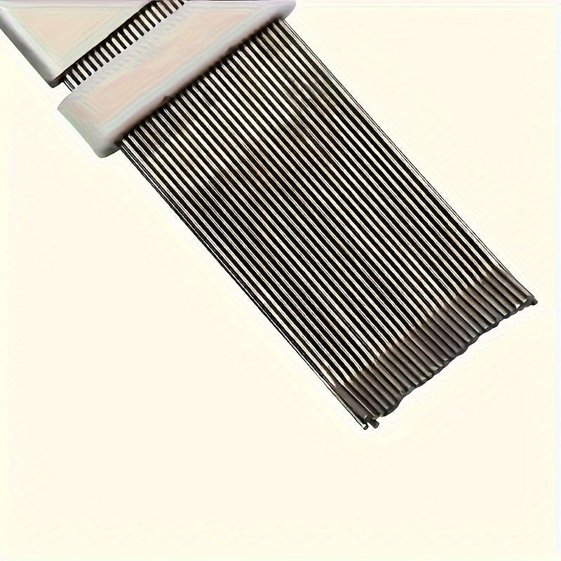 Set of 3 Stainless Steel Air Conditioner Fin Cleaning Combs Reusable No Electricity