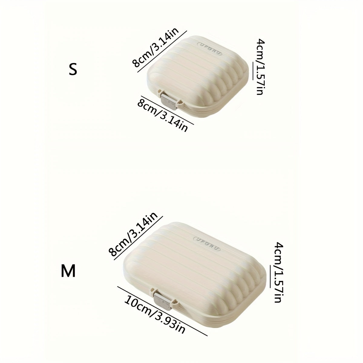 Unisex Plastic Pill Box 7-Day Dispenser Portable Medication Organizer