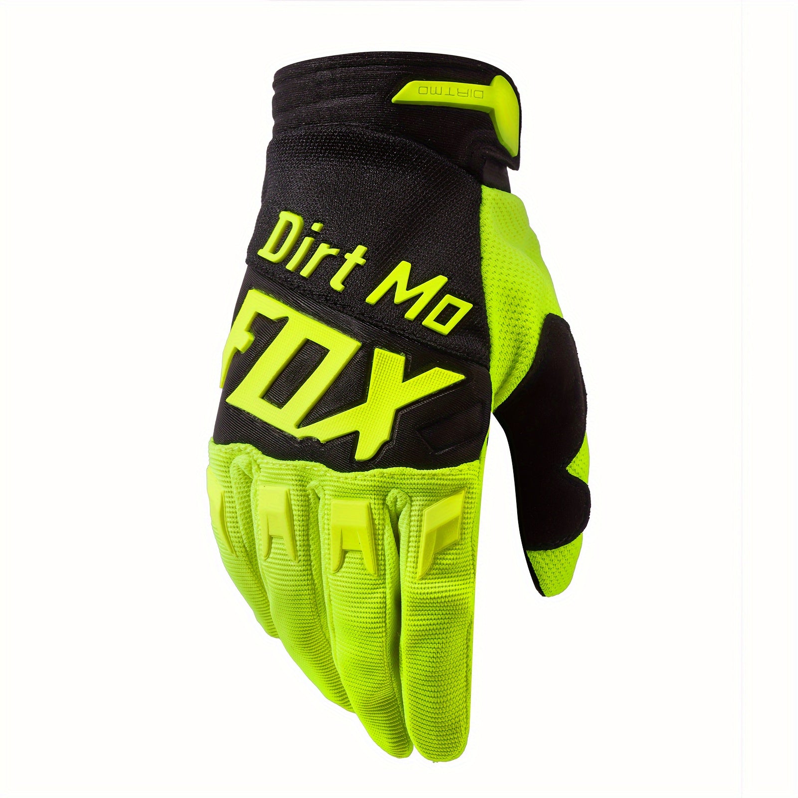 Motorcycle Racing Gloves Full Finger Polyester Breathable Grip for ATV MTB