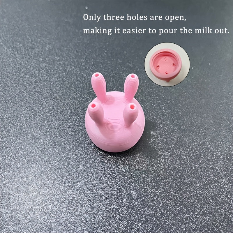 Tapa de cartón de leche impresa en 3D para vaca, compatible con todas las cajas y botellas de leche