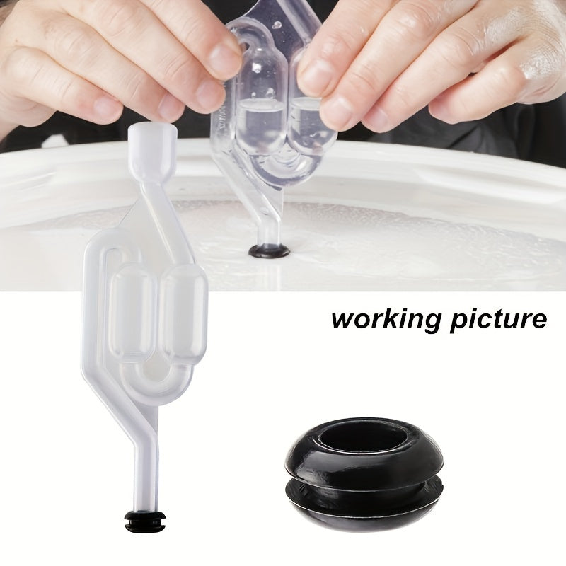 10-Pack Black Silicone Airlock Gaskets for Fermentation Mason Jars