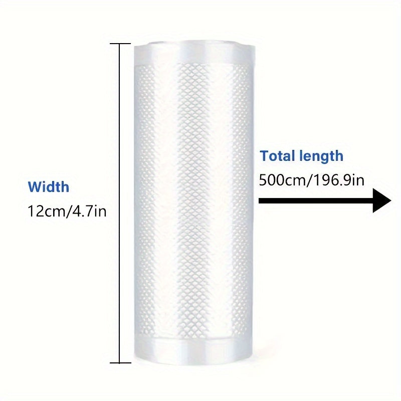 Juego de 3 bolsas de sellado al vacío sin BPA, reutilizables, para almacenamiento de alimentos, a prueba de fugas, aptas para congelar y microondas