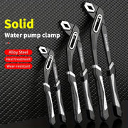Adjustable Water Pump Pliers with Quick-Release, Multi-Functional Plumbing Hand Tool