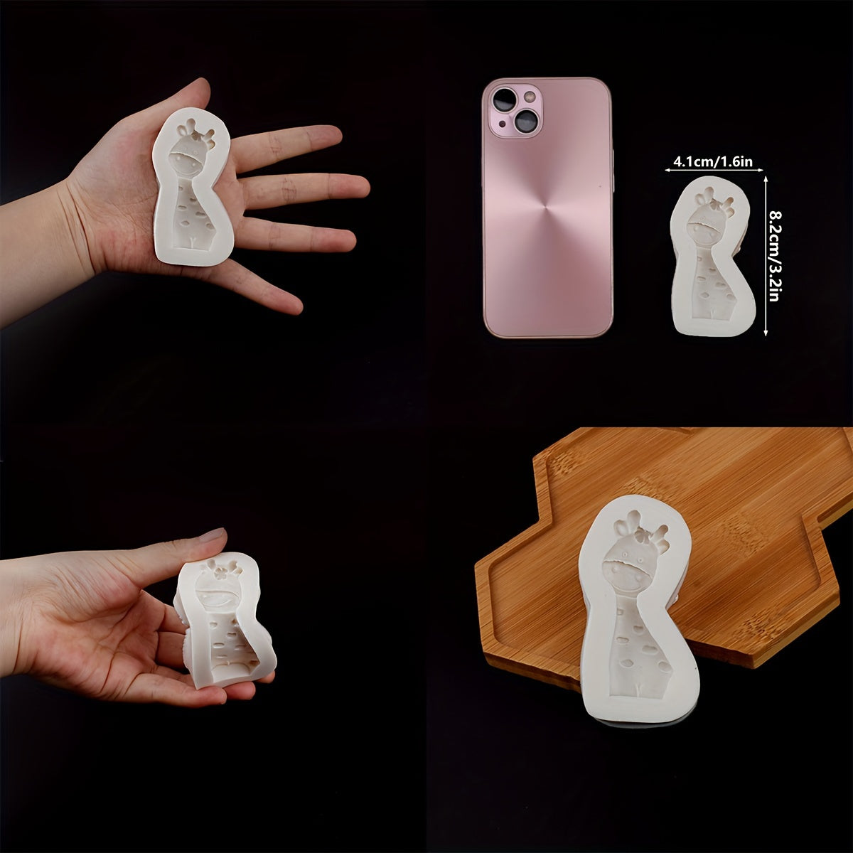 Cartoon Animal Silicone Mold for Baking Cake Decorating Ice Tray Food Grade