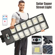 Outdoor Solar Street Lights with Motion Sensor and Remote Control for Yard Garden Parking Lot