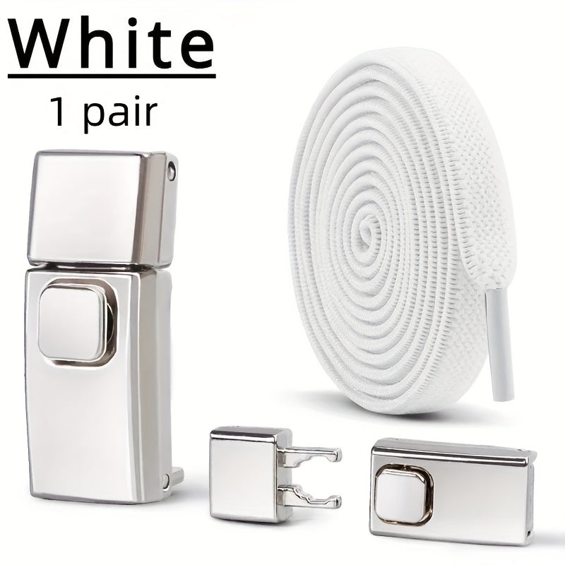 2024 8MM Безузловые эластичные шнурки для взрослых.