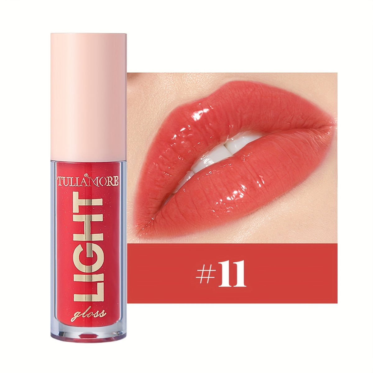 12-Color Lip Oil for Daily Moisturizing and Hydrating with Mirror Shine Finish