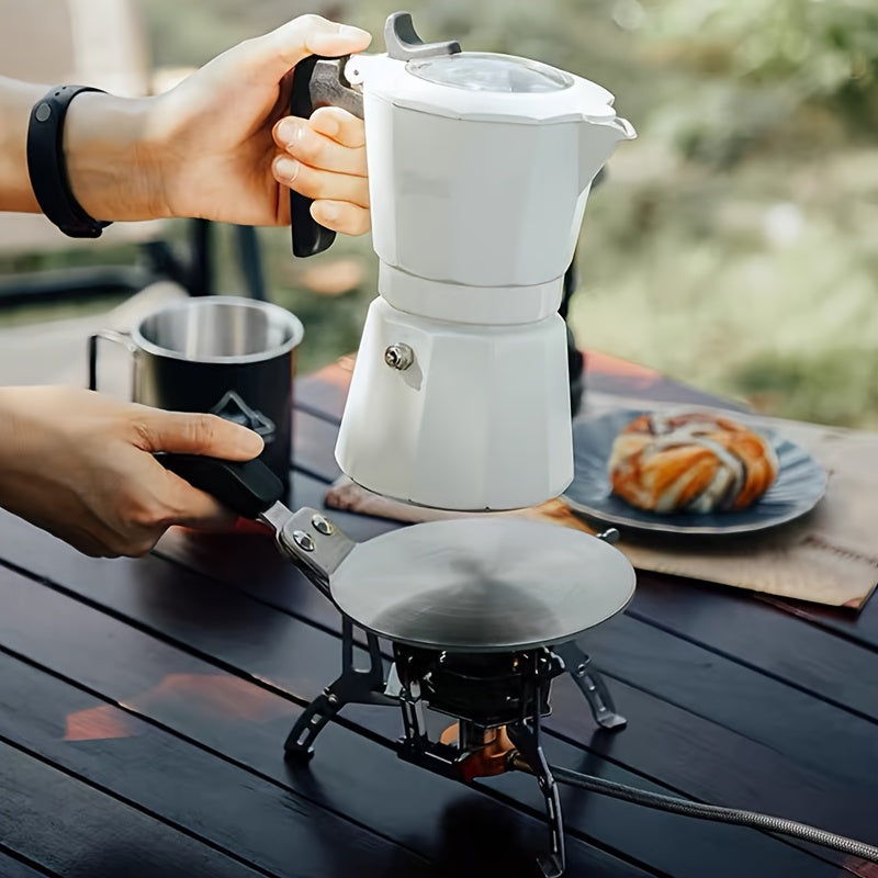 Adaptador de utensilios de cocina por inducción de acero de 13cm para cafeteras y utensilios de cocina