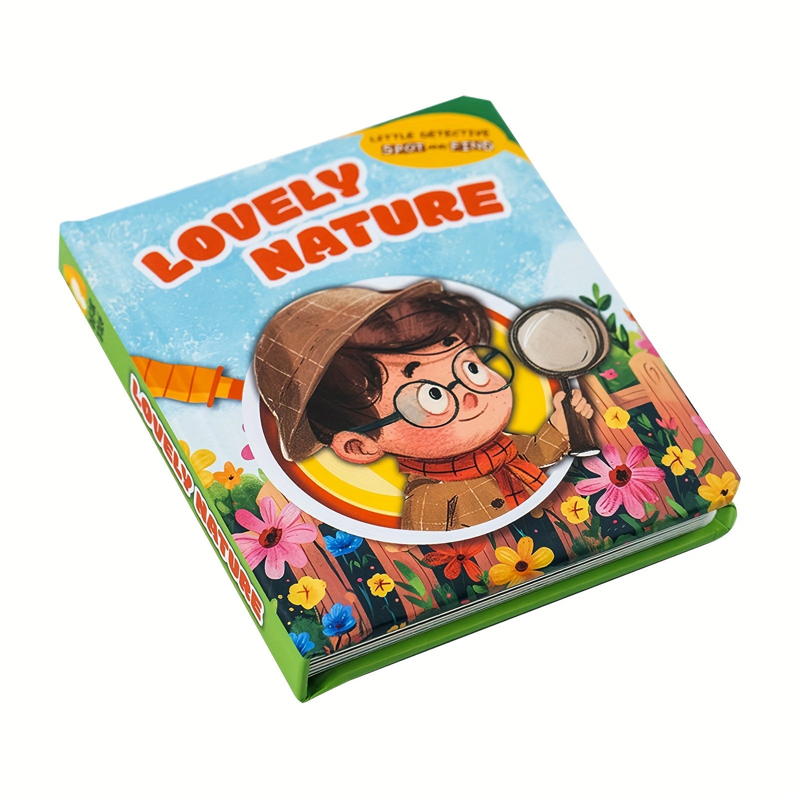 Children's Hardcover Board Books for Exploring and Discovering Educational Toy for Kids Ages 0+