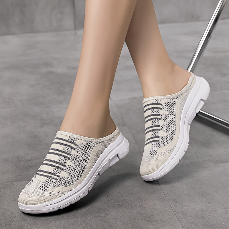Women's Slip-On Sneakers Breathable Fabric Upper Lightweight Phylon Sole Casual All-Season