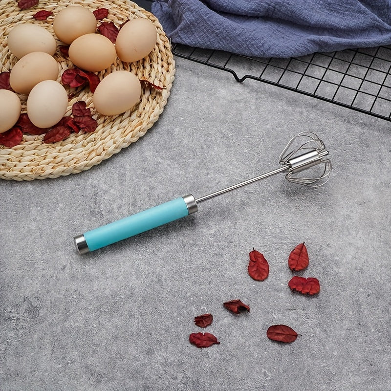 Stainless Steel Hand Egg Whisk for Effortless Beating and Stirring